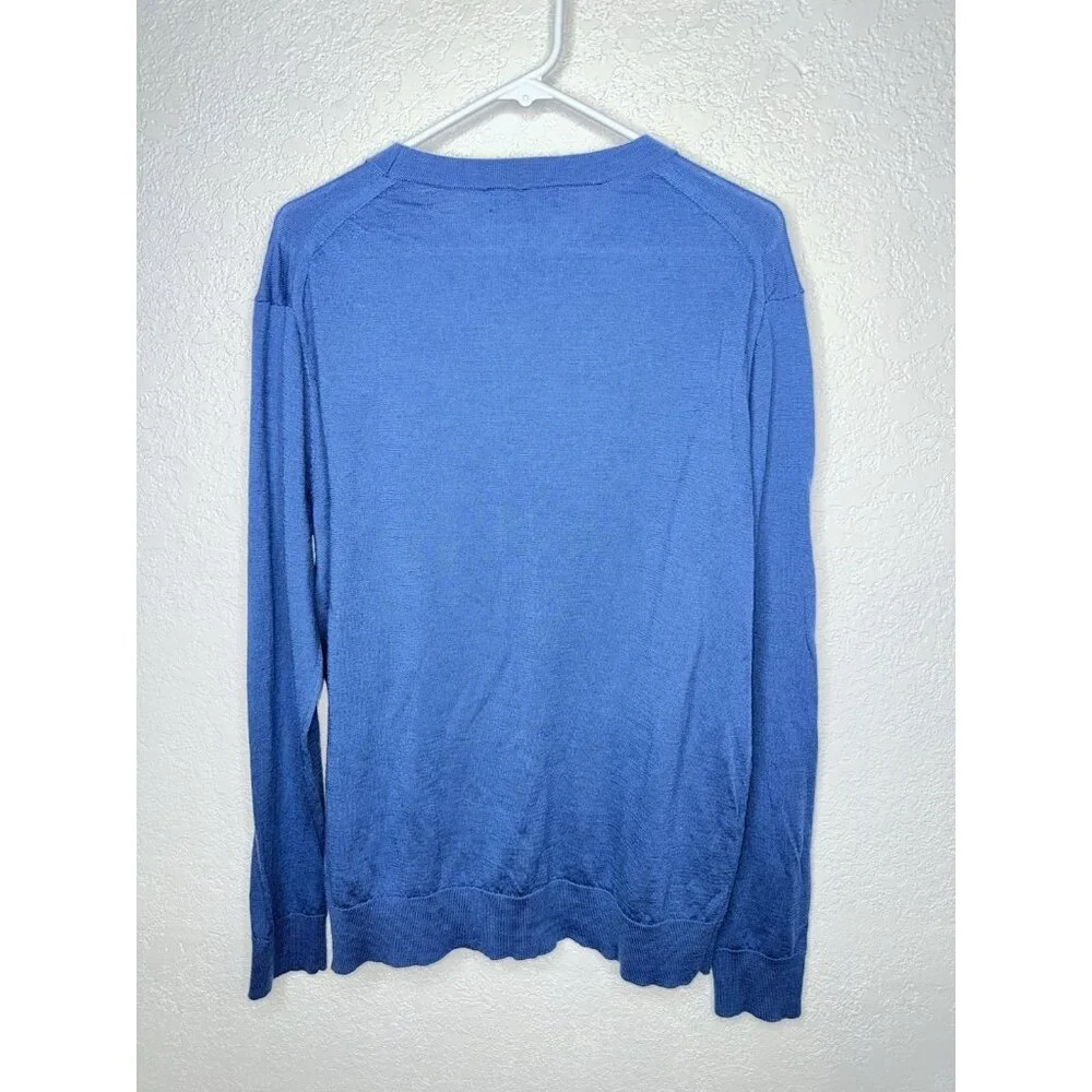 Banana Republic Men's Merino Wool Crew Neck Sweater Pullover Knit Large 1B